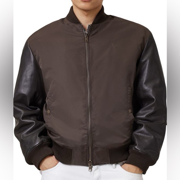 ALLSAINTS Myler Oversize Bomber Jacket. Men #250